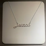 Katya Personalised Necklace (Silver) (Pre Order)