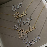 Sia Personalised Necklace (Gold) (Pre Order)