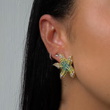 Sofia Earrings (Green)
