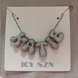 Carmen Personalised Necklace (Silver) *PRE ORDER*