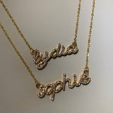 Katya Personalised Necklace (Gold) (Pre Order)