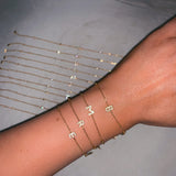 Brielle Initial Bracelet (Gold)