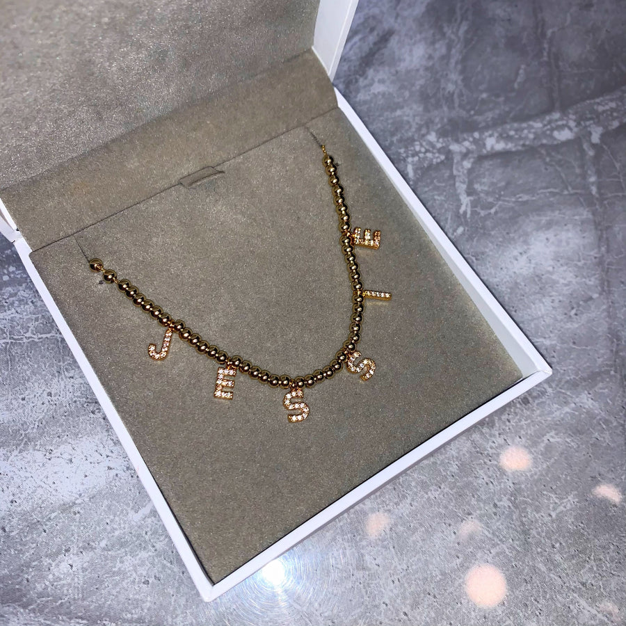 Aazhia Personalised Necklace (Gold) *PRE ORDER*