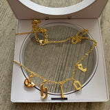 Kourtney Personalised Necklace (Gold) *PRE ORDER*