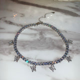 Butterfly Tennis Chain (Silver)