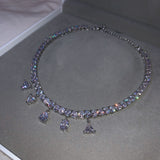 Christina Tennis Chain (Silver)