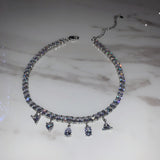 Christina Tennis Chain (Silver)