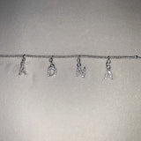 Sasha Personalised Necklace (Silver) *PRE ORDER*